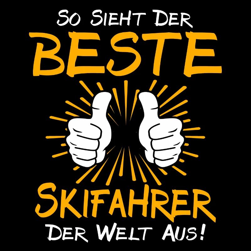 Skifahrer Geschenkidee
