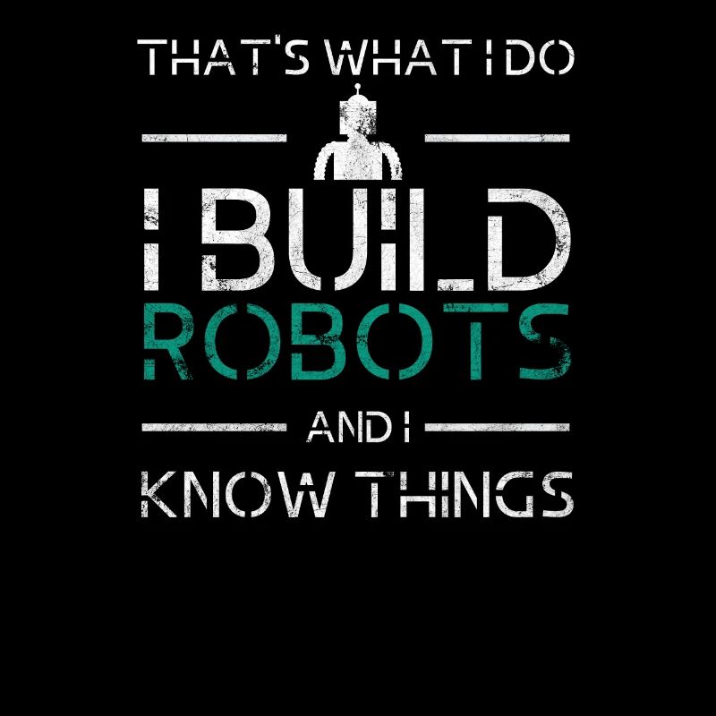 Robot technology engineer gift hobbyist