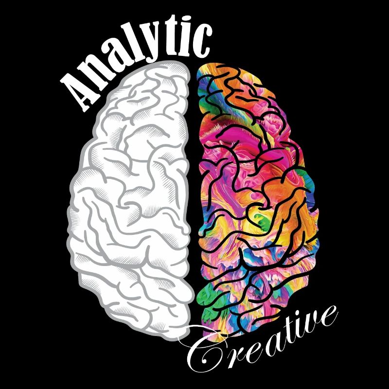 Analytic Creative Brain Left Brained Right Brained