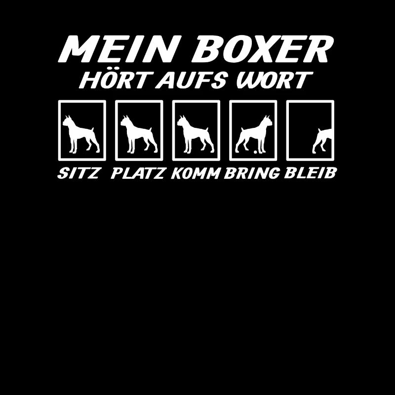 Hund Boxer Hundebesitzer Geschenkidee