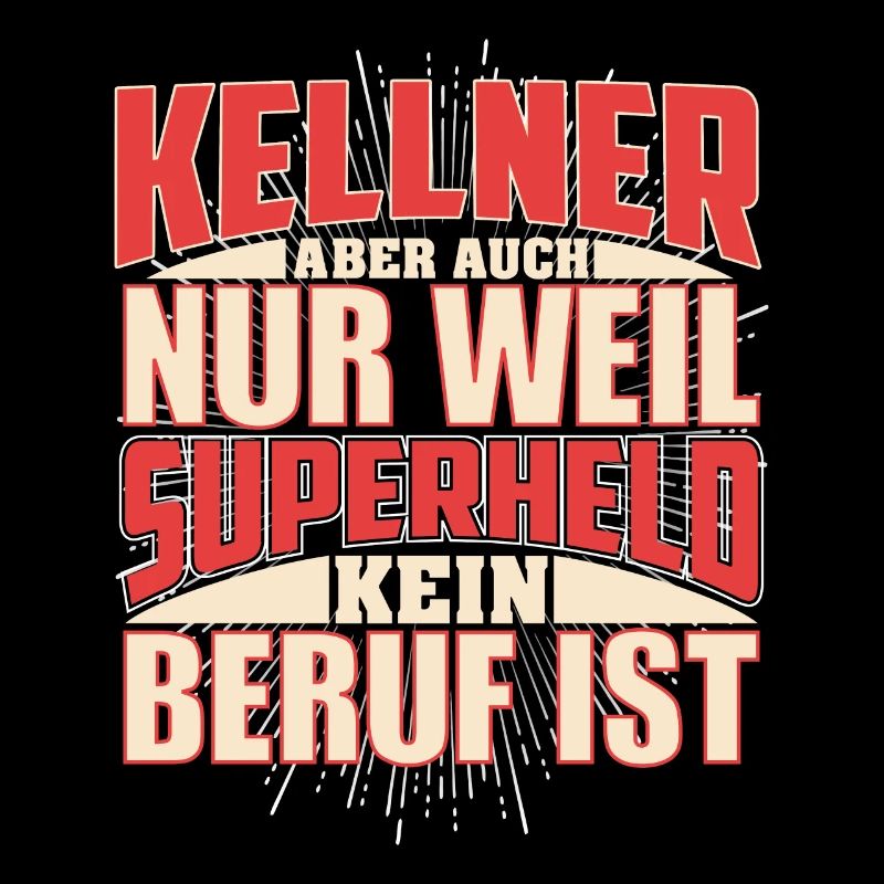 Kellner Superheld