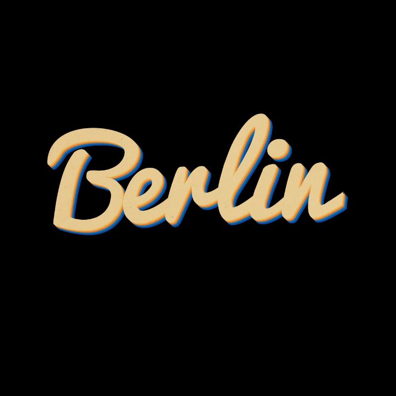 Berlin Script Vintage Wordmark