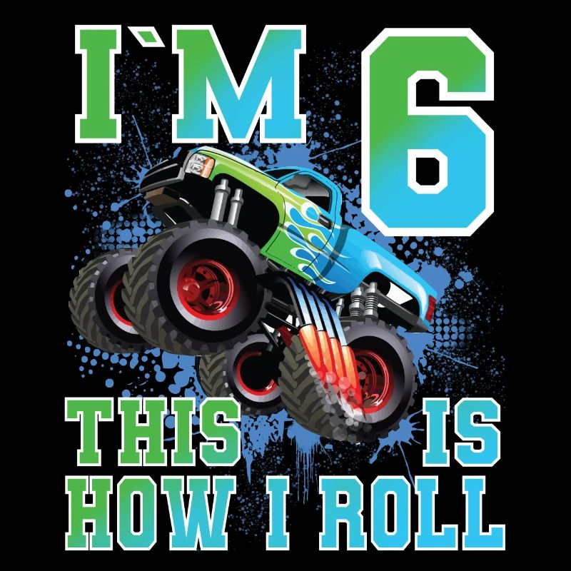 6 ans d’anniversaire Monstertruck