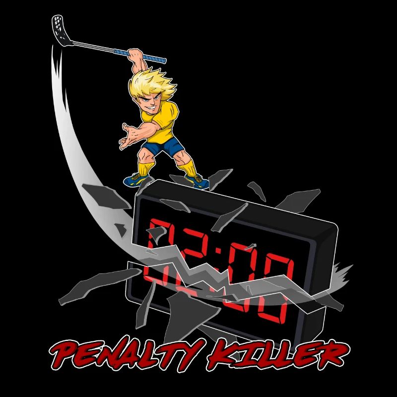 Penalty Killer Floorball v2-red