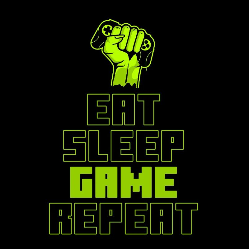 Manger le jeu de sommeil Répéter