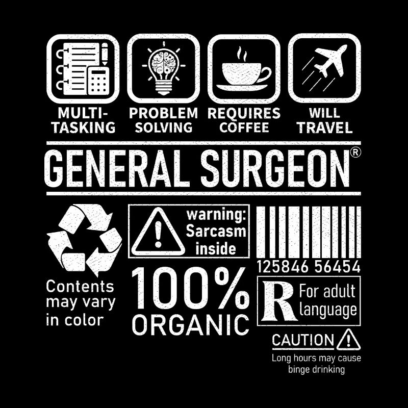 General Surgeon multi tasking problem solving