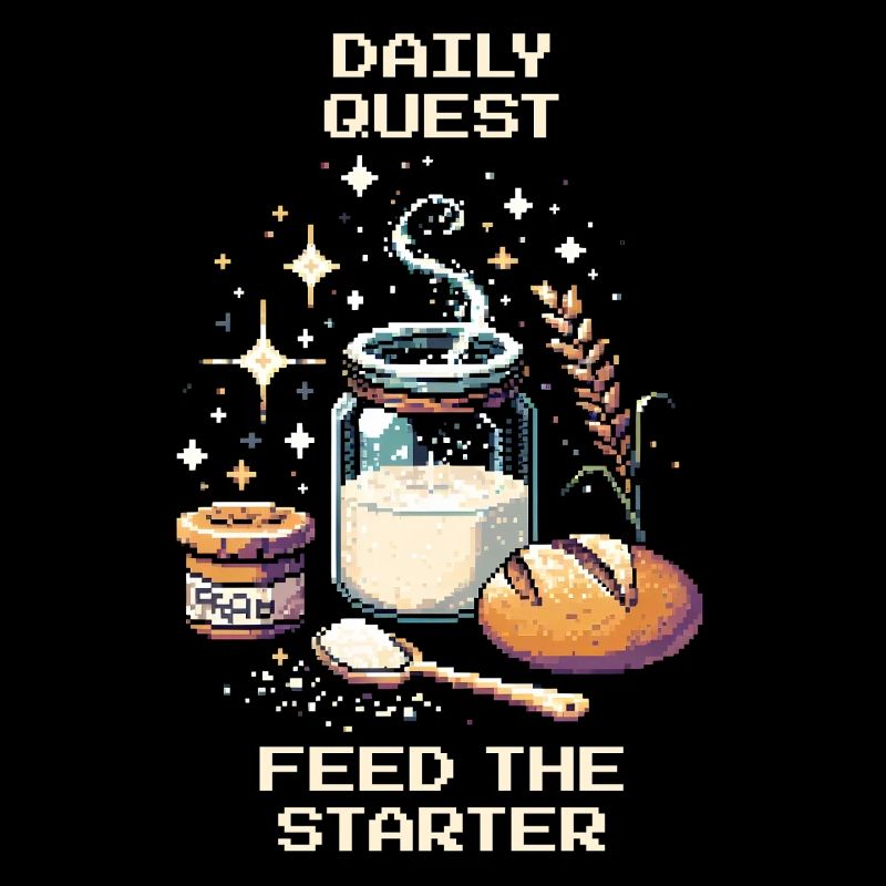 Daily Quest: Feeding Starter | Sourdough
