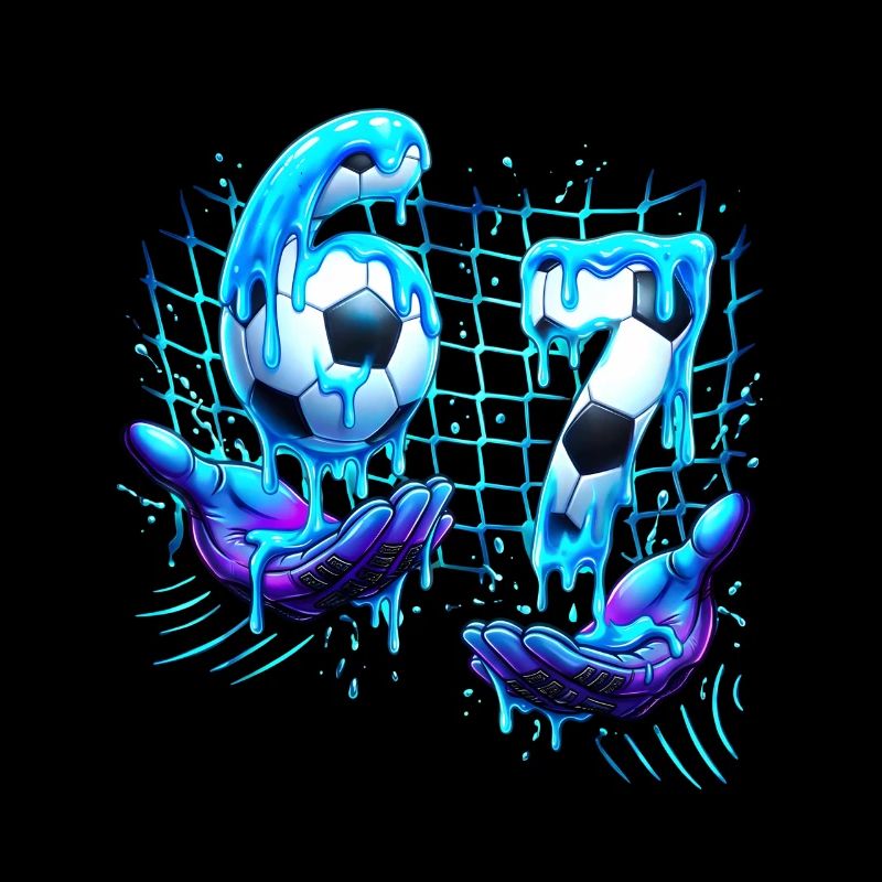 Soccer 67 Funny Six Seven Hands meme