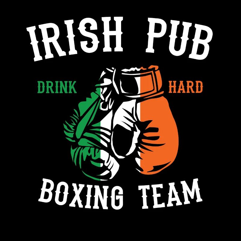 Irisches Pub-Boxteam