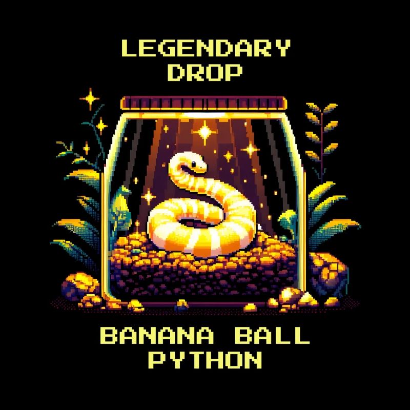 Legendärer Fund: Banana Königspython | Python