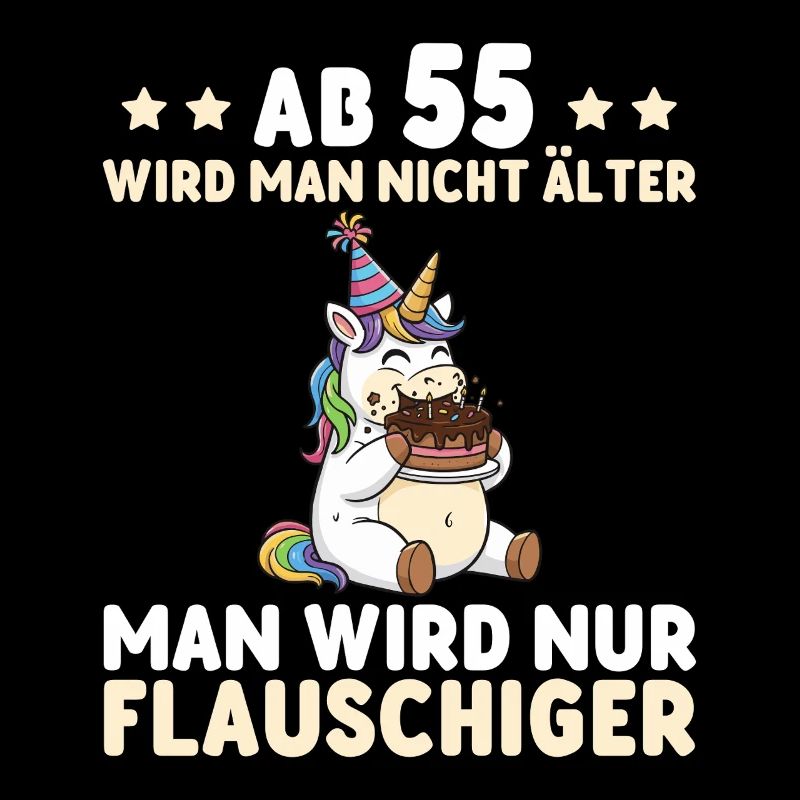 55. Geburtstag Einhorn – Man wird nur flauschiger