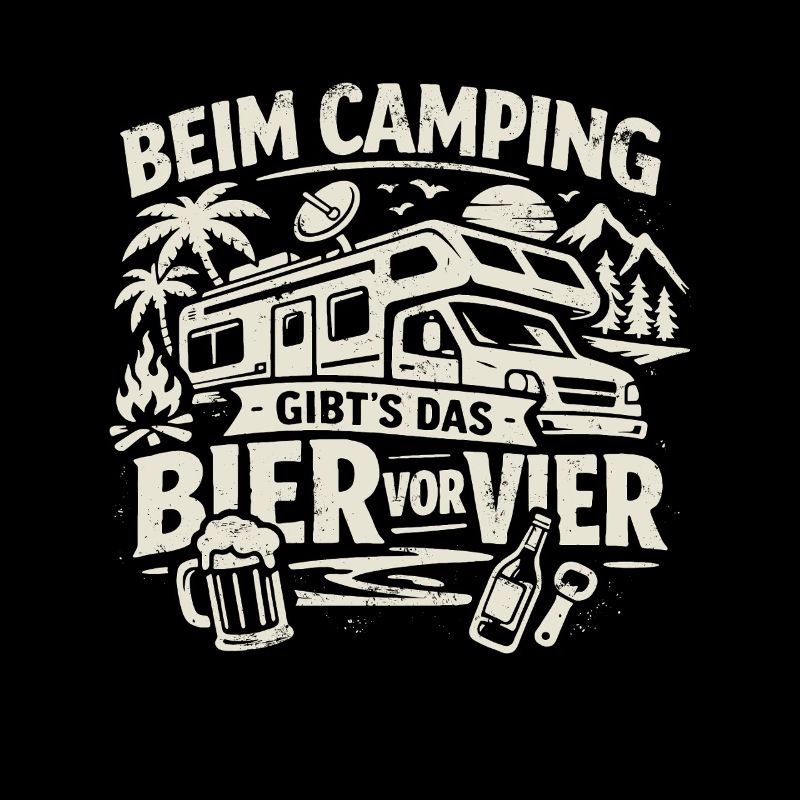 Camping | Bier vor Vier
