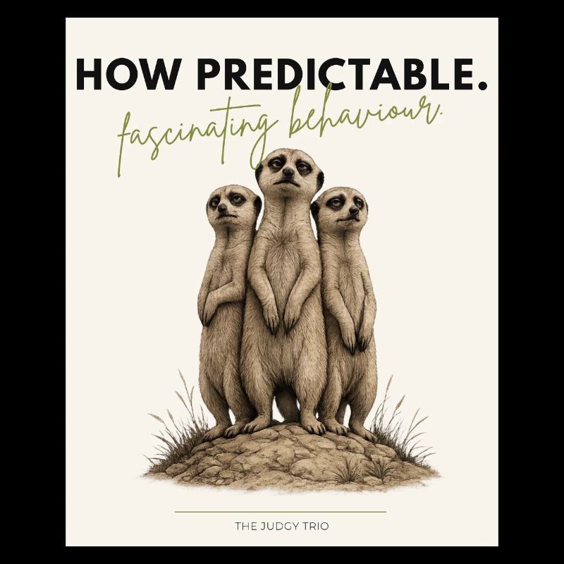 How Predictable Meerkat Trio