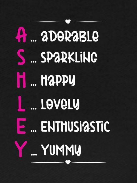 Ashley Name Gift