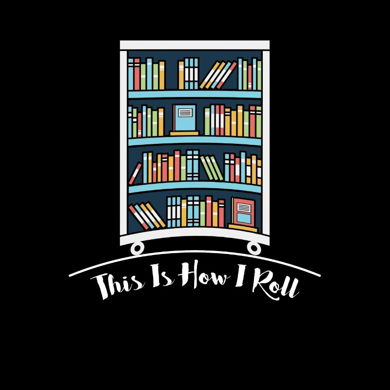 Book Lover Gift So rolle ich Reader Gift