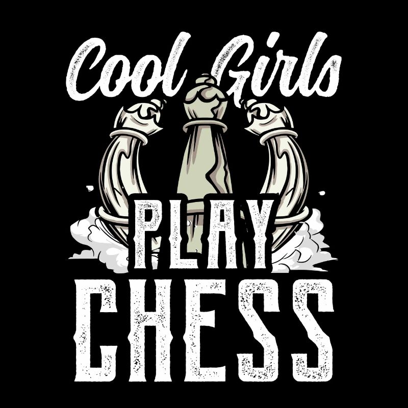 Les filles cool jouent aux échecs