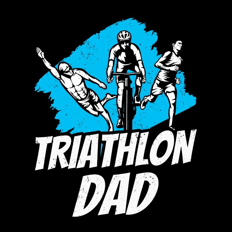 Triathlon Papa Triathlète Triathlons Triathlète
