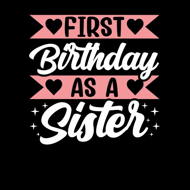 Premier anniversaire Comme la sœur dit enceinte