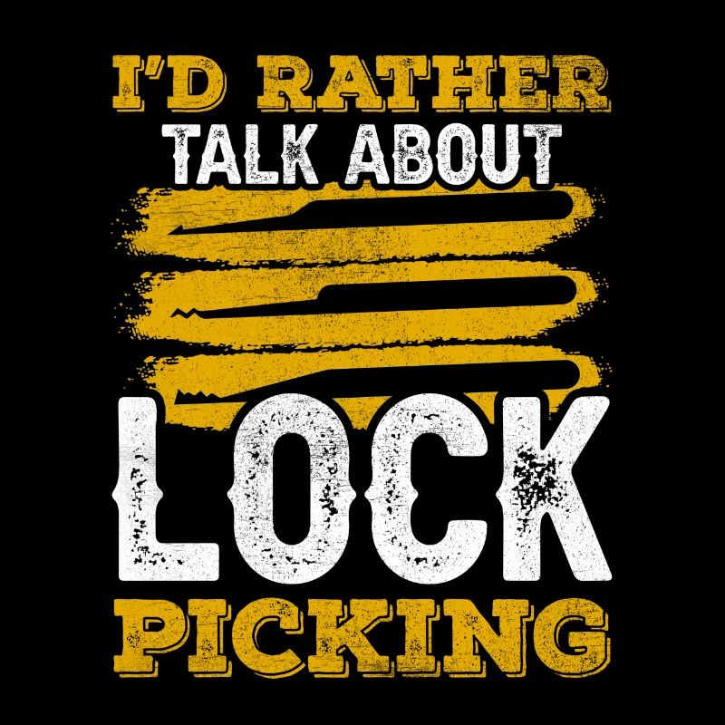 I'd rather talk about lock picking