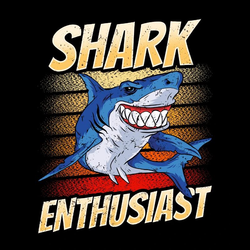 Amateur de requins Dent de requin Requin Requin Plongée Requins