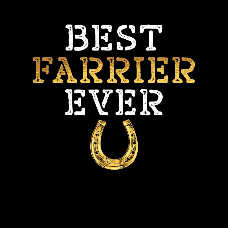 Maréchal-ferrant Meilleur maréchal-ferrant jamais forgeron fer à cheval