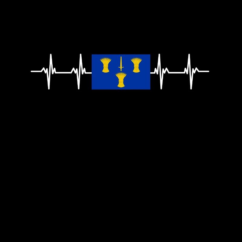 Drapeau du Cheshire du Royaume-Uni