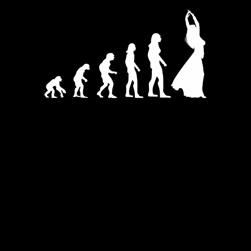 Belly Dance Evolution from Monkey to Dancer