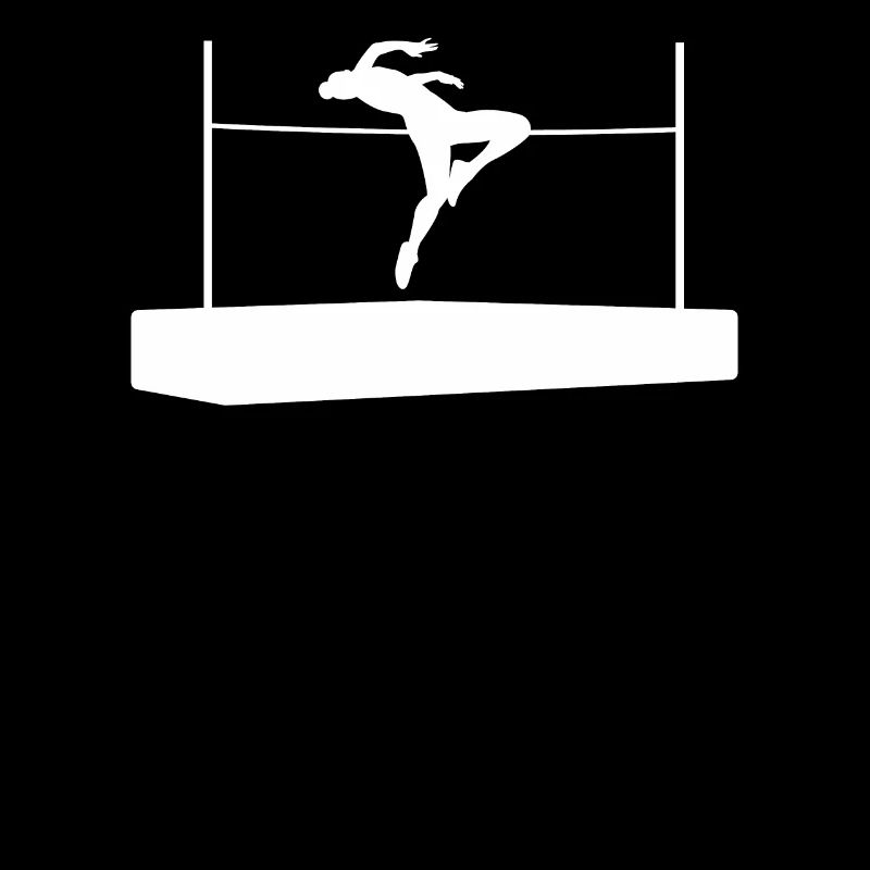 Hochsprung Athlet Sprung Dynamik Geschenk
