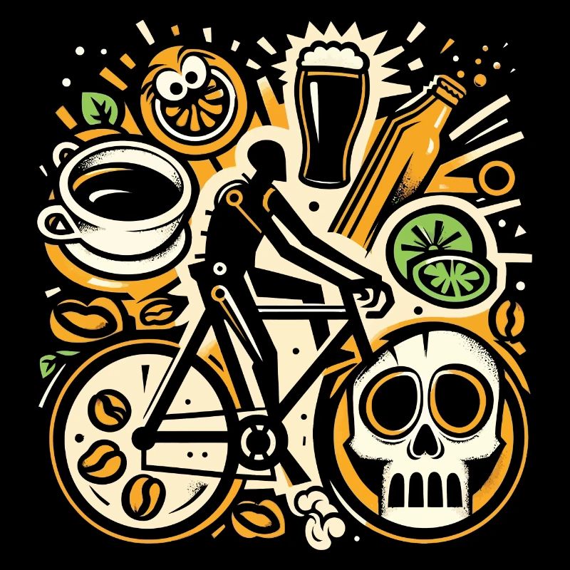 Radfahren, Bier & Kaffee - Perfekte Geschenkidee