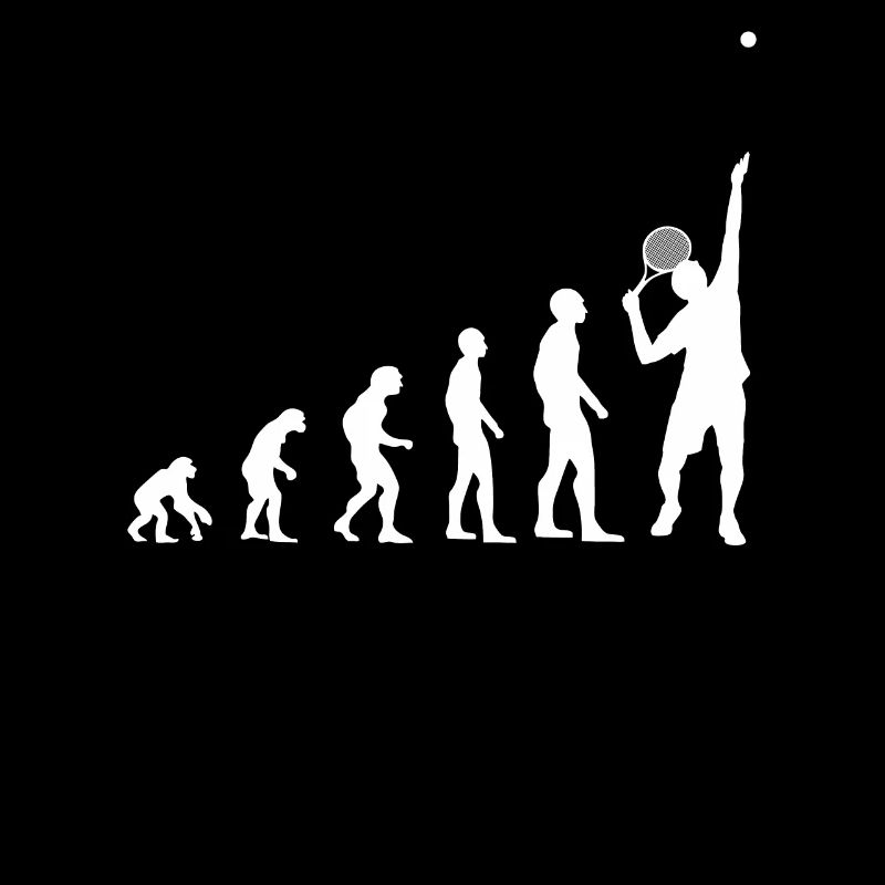 Tennis Evolution Tennis Player Coach Gift