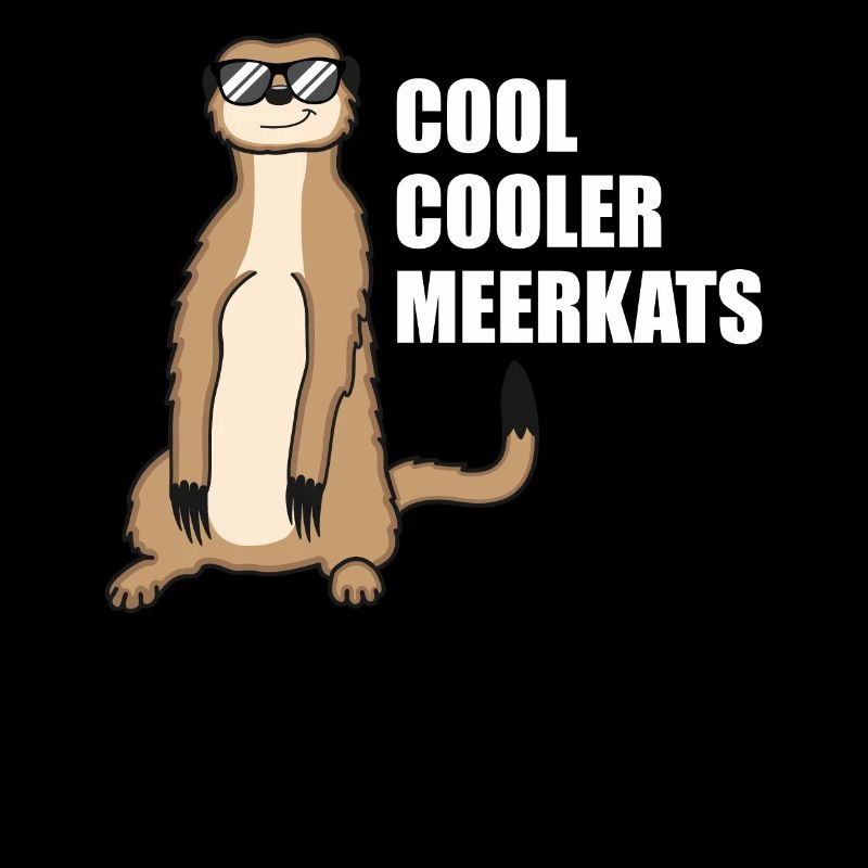 Cooles Erdmännchen Lustiger Spruch Geschenk