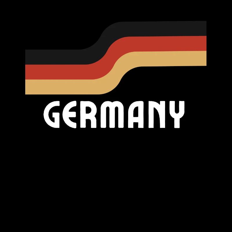 Drapeau rétro Jersey Allemagne