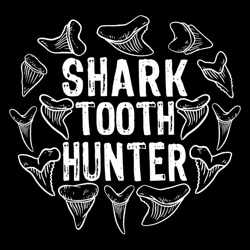 Chasseur de dents de requin Dent de requin Dent de requin Dents de requin