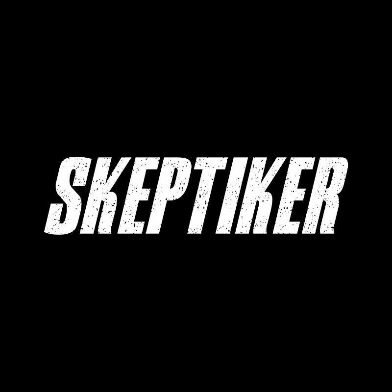 Skeptiker Statement Design Geschenkidee