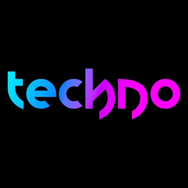 Techno (Neon-Stil)