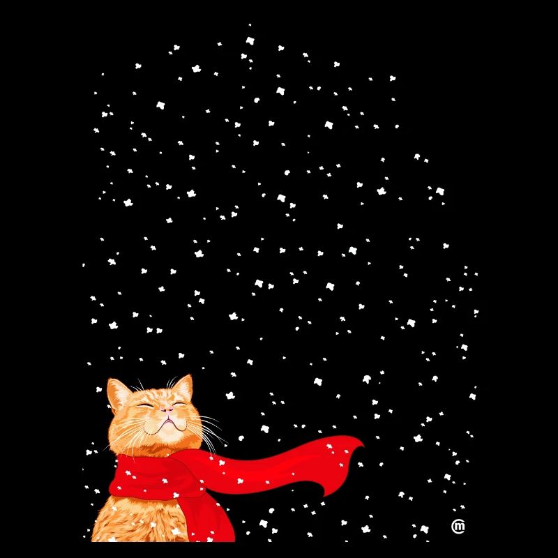 Tabby liebt Schnee