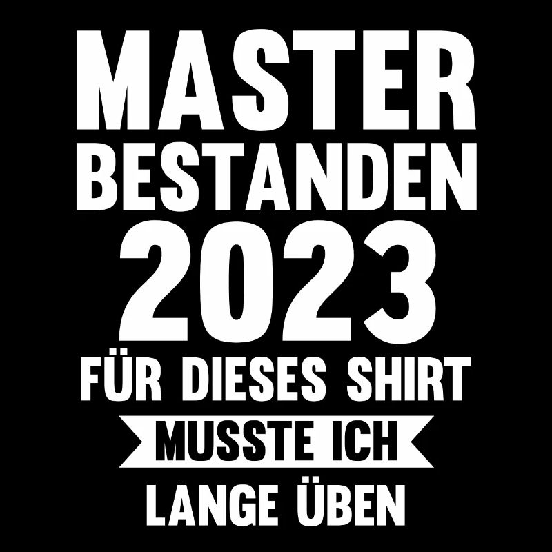 Master 2023 Prüfung Masterprüfung Geschenk
