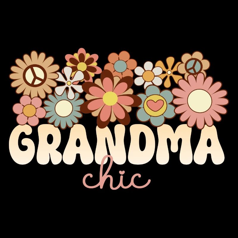 Retro Boho 1970 Mami Formidable Mamie Chic