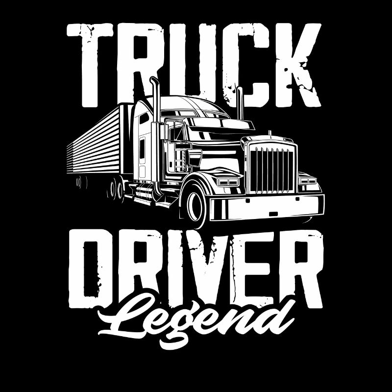 Légende du chauffeur de camion