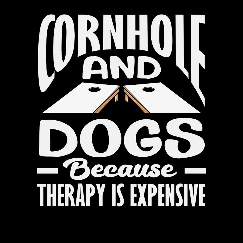 Cornhole Und Hunde Liebhaber Spaß