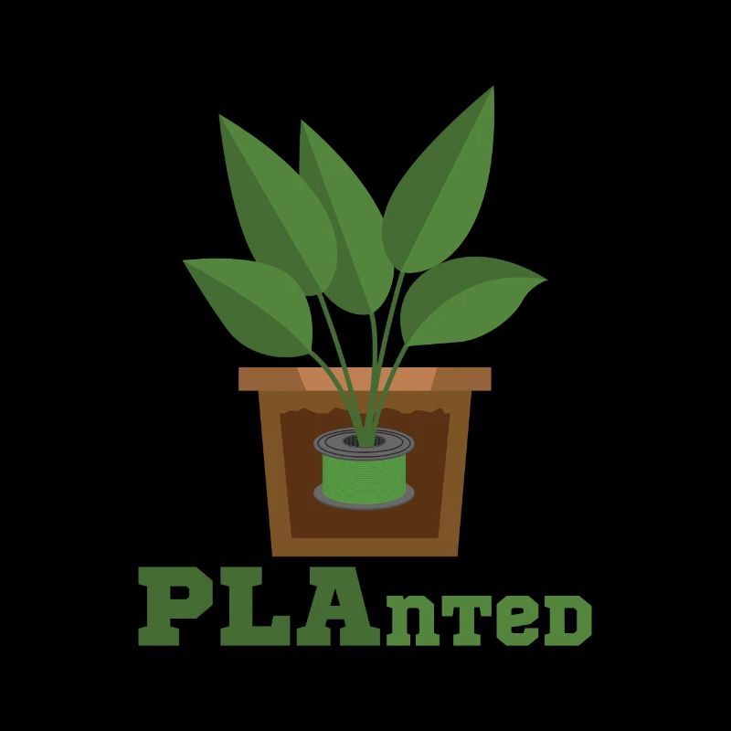Impression 3D PLAnted Drôle filament d’impression 3D