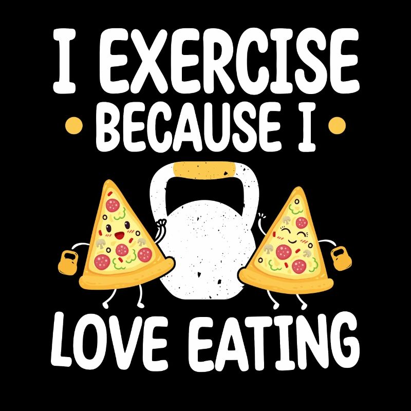 Kettlebell Pizza Exercice parce que j’adore manger