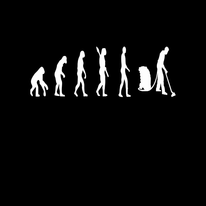 Evolution Hausmann Haushalt Ehemann Geschenkidee