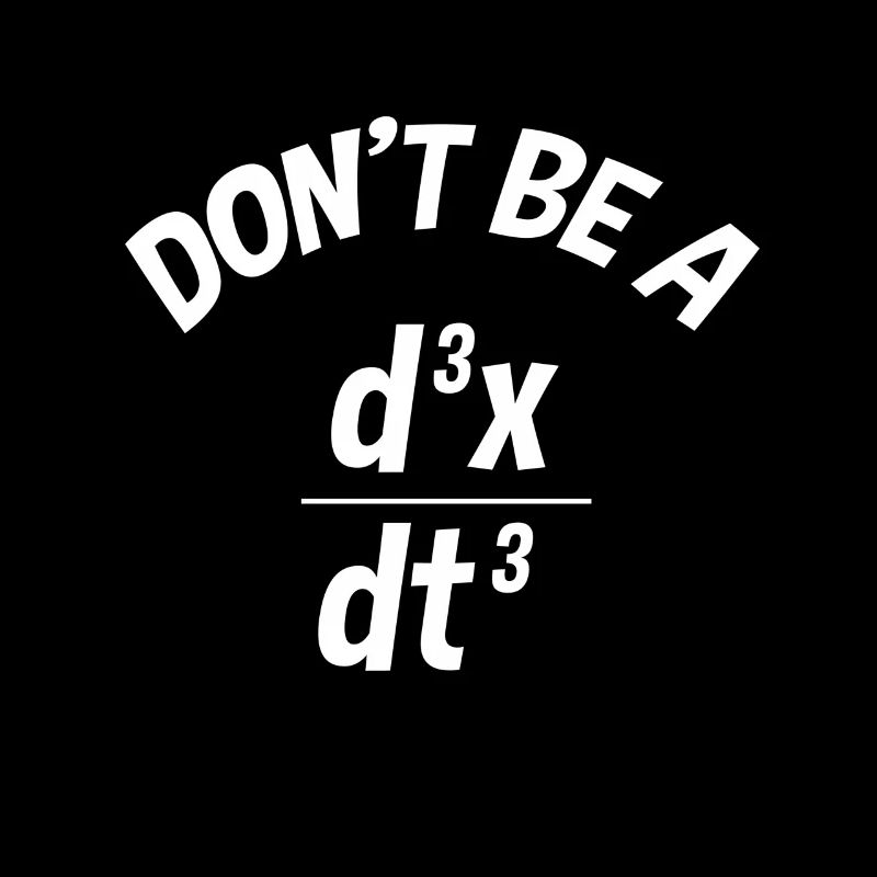 Ingénieur physique dérivation math meme idée cadeau
