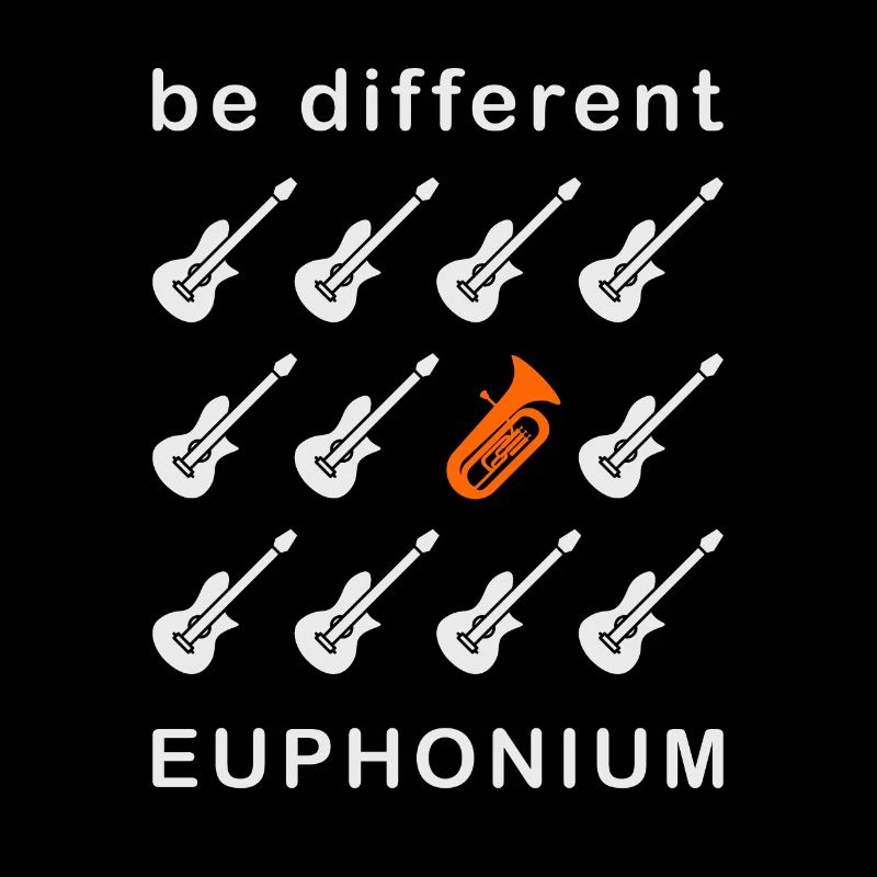 Euphonium Eufonium Blechbläser Tuba Spruch