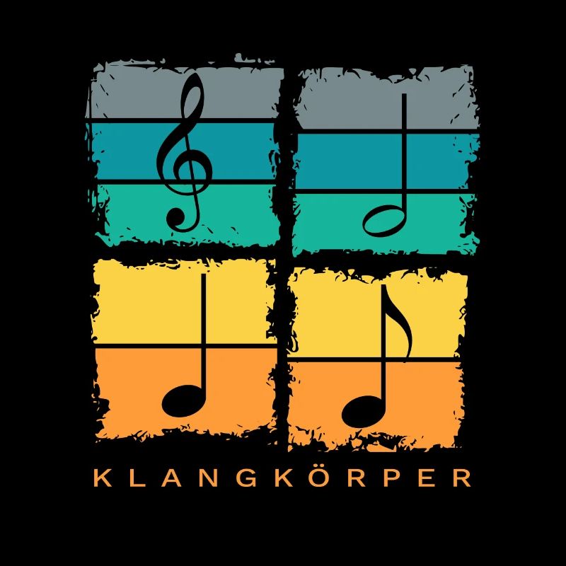 Klangkörper Chor Orchester Retro