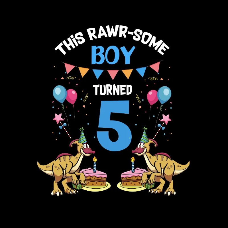 Parasaurolophus Buben Design Geburtstagsparty