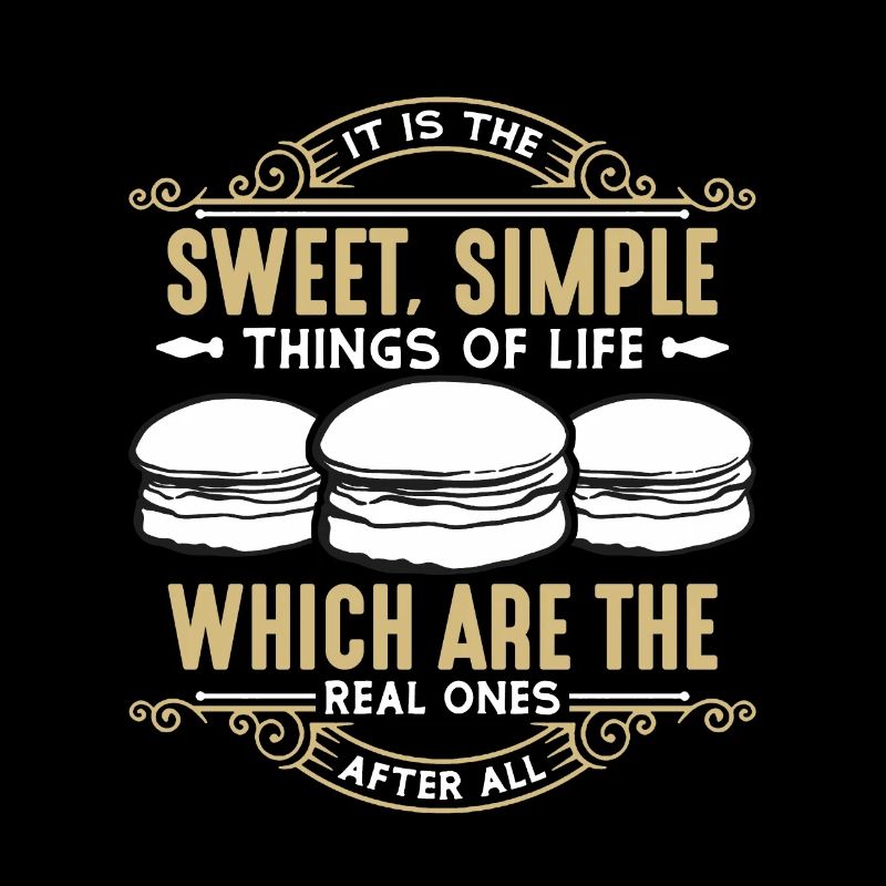 Macaron c’est les choses simples et douces astucieusement
