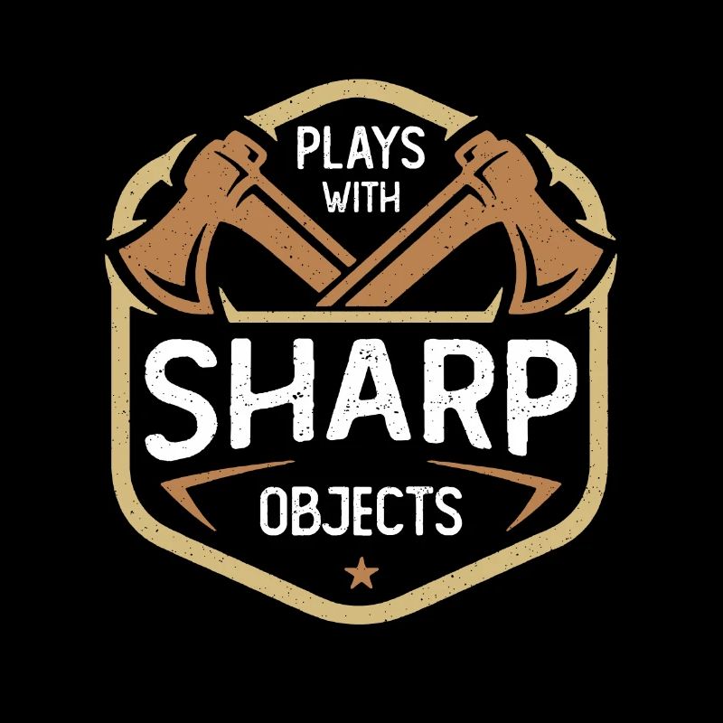 Axe Throwing Plays With Sharp Objects Double Ax