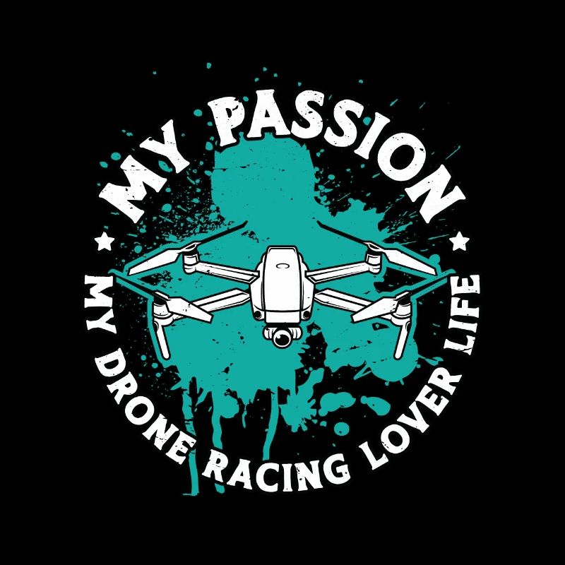 Amateur de courses de drones Ma passion Ma course de drones FPV
